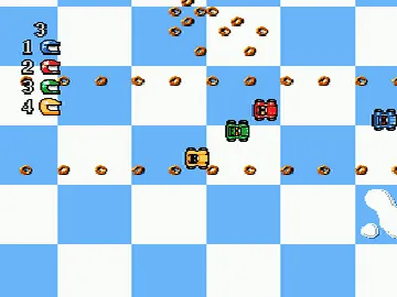 Micro Machines (USA, Europe) (Alt 1) screen shot game playing